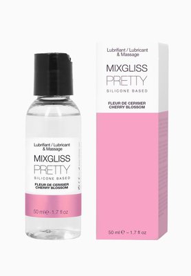 MixGliss PRETTY - FLEUR CERISIER Silicone-based Lubricant (50 ml) with cherry blossom scent