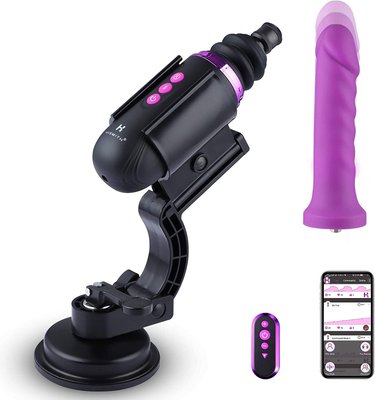 Hismith Mini Capsule Sex-Machine with Strong Suction Cup, powerful, rechargeable