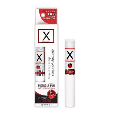 Sensuva X on the Lips Cherry Stimulating Lip Balm with Pheromones