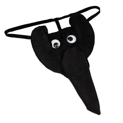 Men's erotic underwear "Elephant" Black