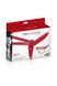Fetish Tentation Vibrating Strap-On with Dildo Red