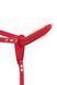 Fetish Tentation Vibrating Strap-On with Dildo Red