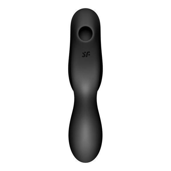 Вакуумний стимулятор з вібрацією Satisfyer Curvy Trinity 2 Black SO6085 фото