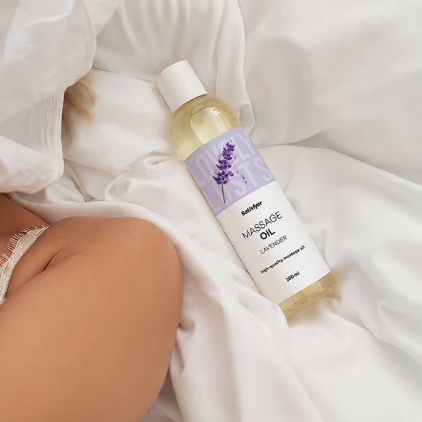Массажное масло Satisfyer Massage Oil Lavender 250 мл SX2703 фото