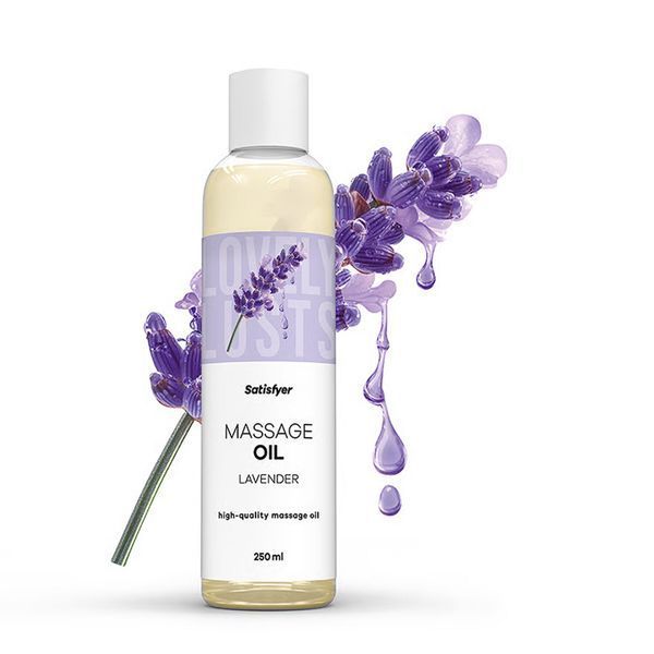 Массажное масло Satisfyer Massage Oil Lavender 250 мл SX2703 фото