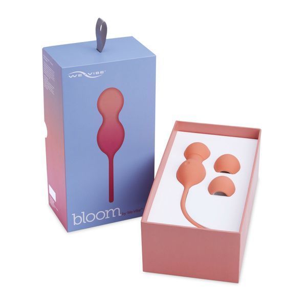 We-Vibe Bloom Smart Vaginal Balls with Vibration, 3.3 cm in diameter, 45, 65, and 80 g in weight