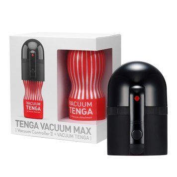 Вакуумна насадка Tenga VACUUM MAX + мастурбатор Tenga Vacuum Cup, 5 режимів роботи SO9580 фото