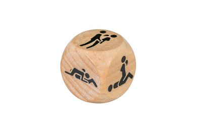 Adrien Lastic Dice Sexy wooden sex position dice (1 piece)