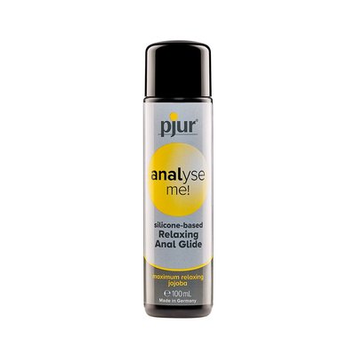 Anal lubricant pjur analyse me! Relaxing jojoba silicone 100 ml on a silicone basis with jojoba