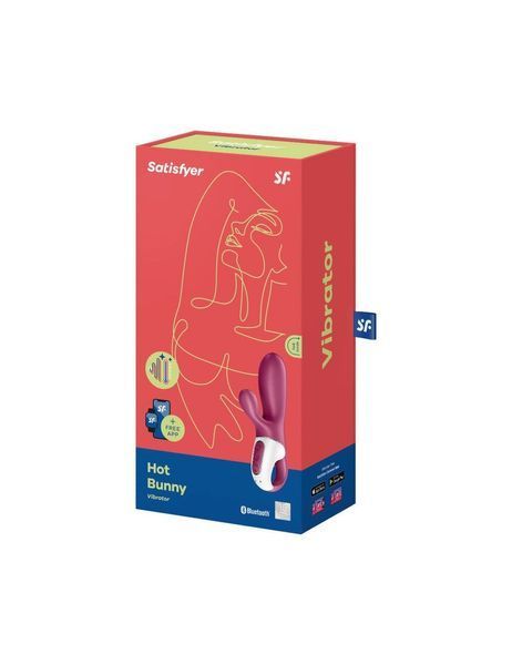 Satisfyer Hot Bunny Smart Heated Rabbit Vibrator