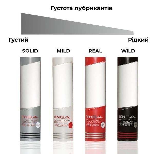 Густой лубрикант Tenga Hole Lotion Mild (170 мл) на водной основе, универсальный TLH-001 фото