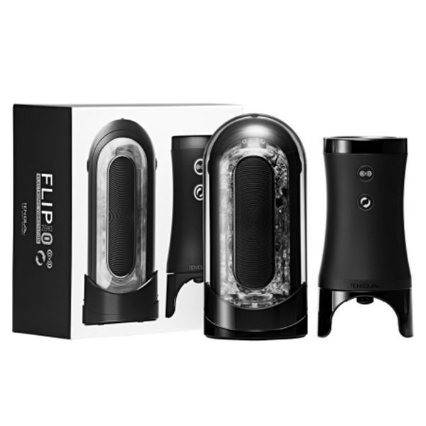 Tenga Flip Zero EVR Electronic Vibrator Masturbator with Rotational Stimulation and 5 Vibration Modes