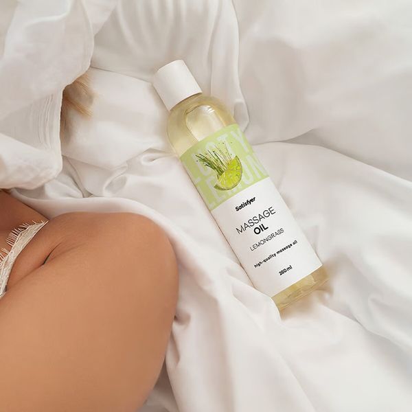 Массажное масло Satisfyer Massage Oil Lemongrass 250 мл SX2704 фото