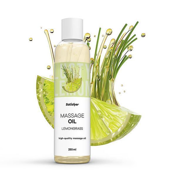 Массажное масло Satisfyer Massage Oil Lemongrass 250 мл SX2704 фото
