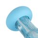 Gildo Ocean Flow Glass Dildo, Large Beads, Silicone Base