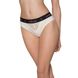 Panties with wide lace band Passion PS001 PANTIES ecru, size L