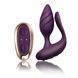 Anal-vaginal vibrator for couples Rocks Off Cocktail Purple, remote control