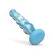 Gildo Ocean Flow Glass Dildo, Large Beads, Silicone Base