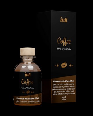 Масажний гель для інтимних зон Intt Coffee (30 мл) розігрівальний SO3508 фото