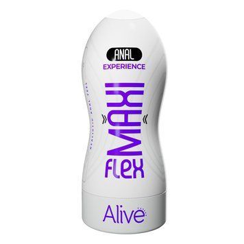 Alive Maxi Flex L Anal Masturbator with Realistic Entrance and Ribbed Channel