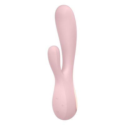 Смарт вибратор-кролик Satisfyer Mono Flex Mauve, 2 мотора, управление через интернет SO3902 фото