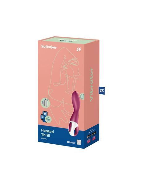 Смарт-вібратор точки G Satisfyer Heated Thrill з функцією підігріву SO6087 фото