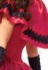 Leg Avenue Gothic Red Riding Hood XL Erotic Costume, Dress, Cape