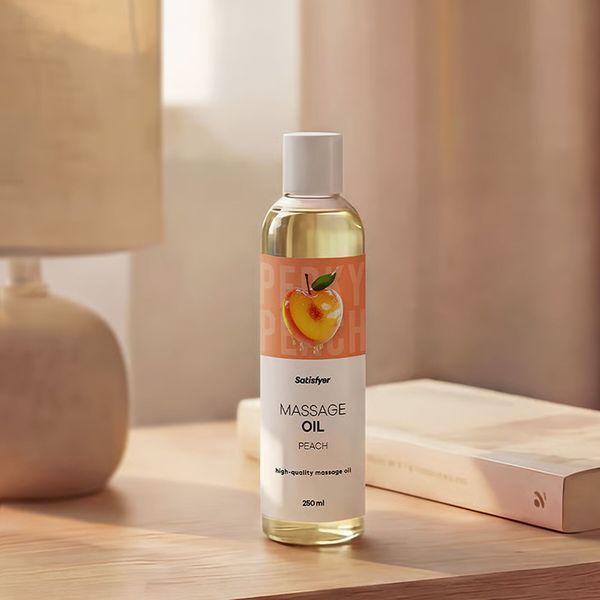 Массажное масло Satisfyer Massage Oil Peach 250 мл SX2705 фото