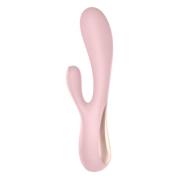 Satisfyer Mono Flex Mauve smart rabbit vibrator, 2 motors, internet control