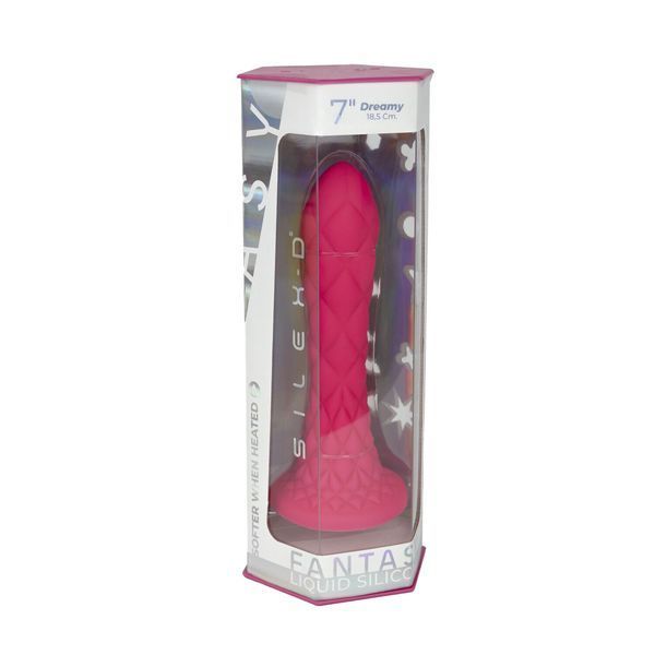 Фаллоимитатор SilexD Fantasy Liquid Silicone Dreamy 7in Pink SX3432 фото