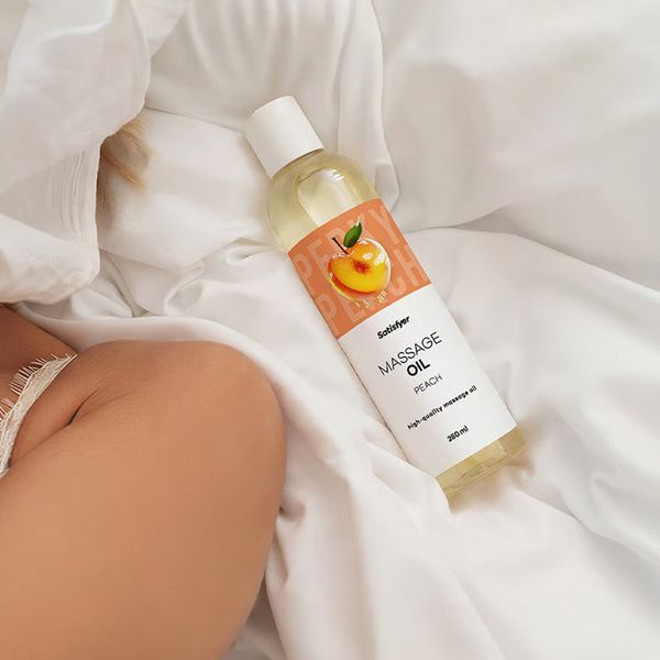 Массажное масло Satisfyer Massage Oil Peach 250 мл SX2705 фото