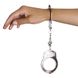 Adrien Lastic Handcuffs Metallic (police style)