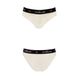 Трусики с широкой резинкой и кружевом Passion PS001 PANTIES ecru, size M SO4164 фото 4