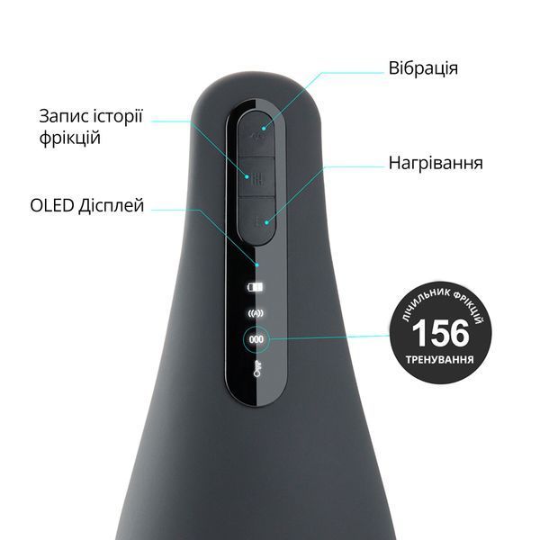 Мастурбатор Otouch AIRTURN 1, 7 режимів вібрації, 2 рівні підігріву, лічильник фрикцій SO9384 фото