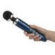 DOXY Die Cast 3R Vibrating Massager - Blue Flame, very powerful, rechargeable, metal body