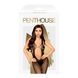 Penthouse Backless Bodystocking - Forbidden Fruit Black S/L, Black