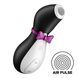 Satisfyer Penguin Vacuum Clitoral Stimulator, Черный/белый