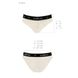 Panties with wide lace band Passion PS001 PANTIES ecru, size S