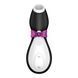 Satisfyer Penguin Vacuum Clitoral Stimulator, Черный/белый