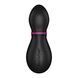Satisfyer Penguin Vacuum Clitoral Stimulator, Черный/белый