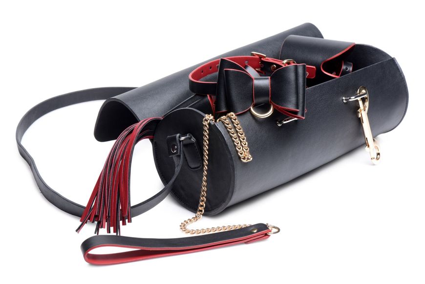 Master Series Bow Luxury BDSM Set With Travel Bag