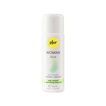 Лубрикант на водной основе pjur Woman Aloe 30 мл, с экстрактом алоэ, увлажняющий, без парабенов PJ13310 фото