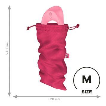 Satisfyer Treasure Bag M, Pink, Drawstring