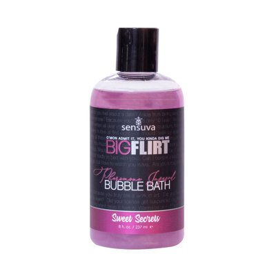 Sensuva Big Flirt Pheromone Bubble Bath - Sweet Secrets (237 ml)