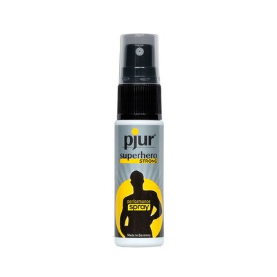 Пролонгирующий спрей pjur Superhero Strong Spray 20 ml, с экстрактом имбиря, впитывается в кожу PJ12920 фото