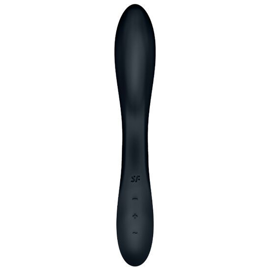 Вібратор із перлинною стимуляцією точки G Satisfyer Rrrolling Explosion Black SO6074 фото