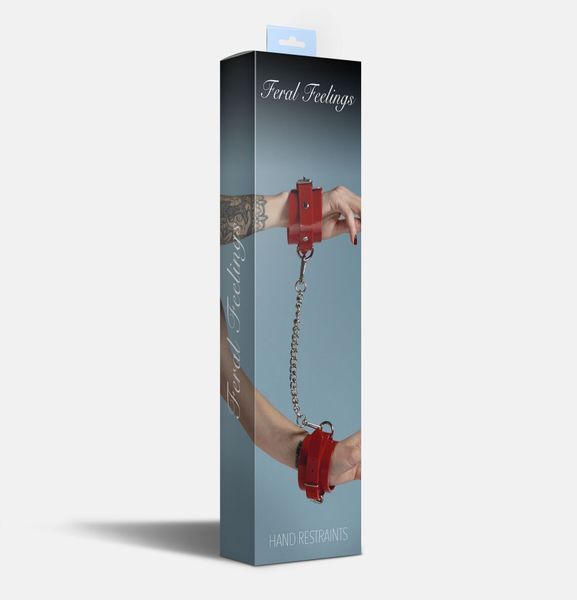 Feral Feelings Handcuffs - Hand Restraints Red