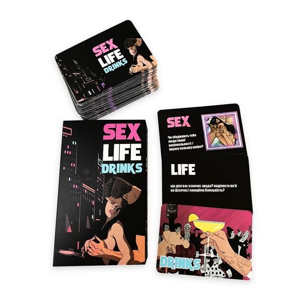 SEX LIFE DRINKS tabletop game