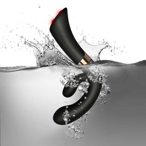 Rocks Off Fuzion Enigma premium vibrator, G-spot stimulation, unique ergonomic handle