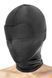 BDSM Fetish Tentation Closed Hood with closed eyes and mouth